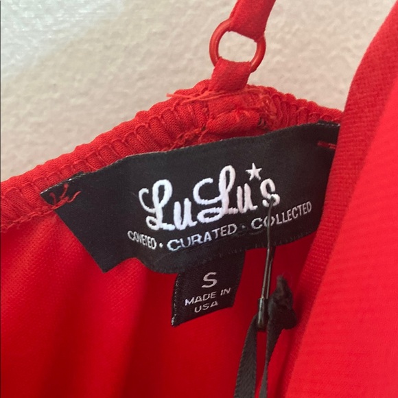 Lulus Red Maxi Dress size S - Picture 5 of 12